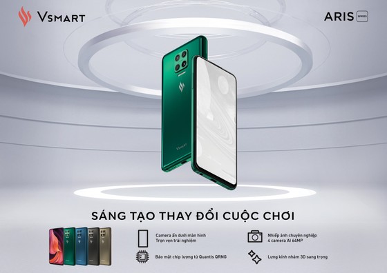 Vsmart Aris Pro: Smartphone trang bị camera ẩn dưới màn hình ảnh 4