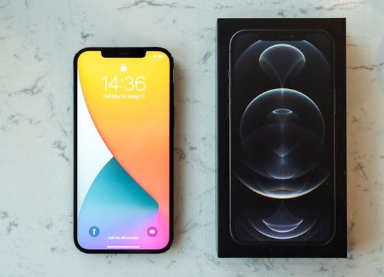 Phone 12 Pro Max VN/A hai phiên bản màu Pacific Blue và Graphite đã trở lại ảnh 1