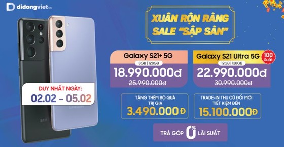 Samsung S21 Ultra 5G giá 22,99 triệu đồng có đáng sở hữu vào dịp tết? ảnh 1