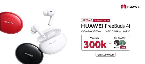 FreeBuds 4i - dòng tai nghe không dây mới nhất từ Huawei ảnh 6