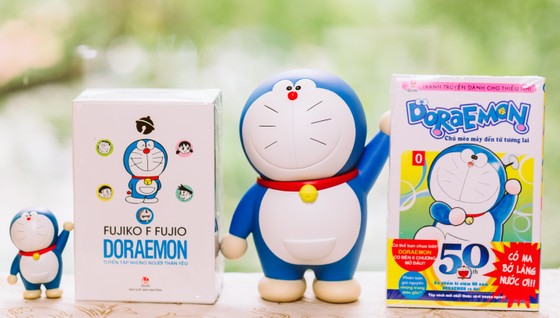 Ra mắt bộ đôi ấn phẩm về mèo máy Doreamon ảnh 1