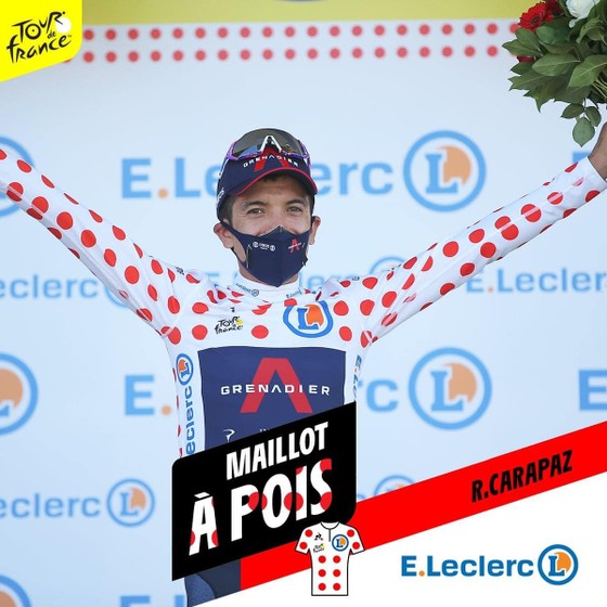 Tour de France 2020: Kwiatkowski và Carapaz bùng nổ giúp Ineos lấy Áo đỏ ảnh 2