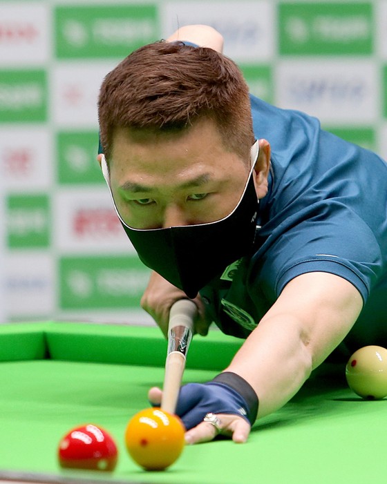 Mã Minh Cẩm lại đánh bại “thiên tài” billiards thế giới Caudron ở giải PBA Tour ảnh 1