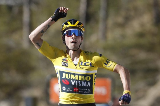 Primoz Roglic lần thứ hai thắng chặng nhưng vẫn chưa đòi lại Áo đỏ ảnh 4