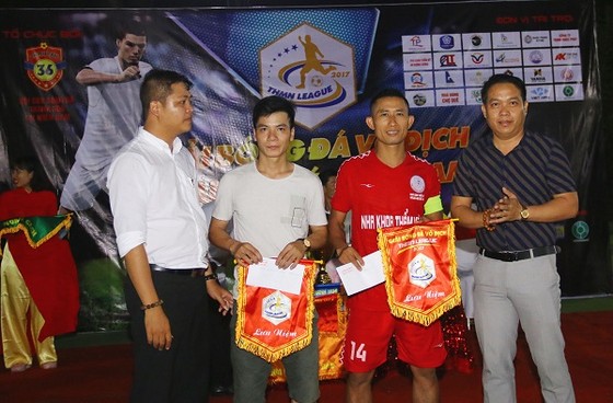 Đội Triệu Sơn vô địch giải bóng đá Thanh Hóa phía Nam 2018 ảnh 1