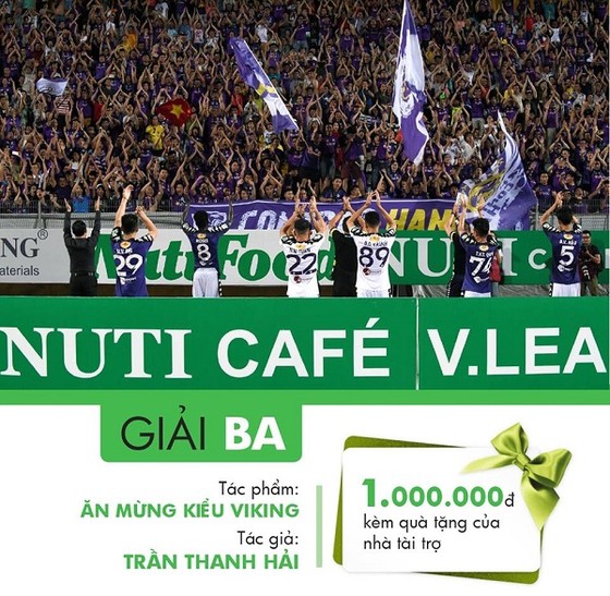 Cuộc thi ảnh “Sắc màu Nuti Cafe V-League 2018”: Tác phẩm “Nỗ lực” về nhất tháng 5 ảnh 6
