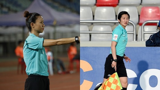 Trọng tài nữ tạo cột mốc lịch sử ở AFC Cup ảnh 1