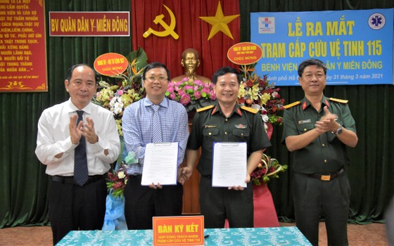 Bệnh viện Quân dân y miền Đông chính thức trở thành trạm cấp cứu vệ tinh thứ 38 ảnh 2