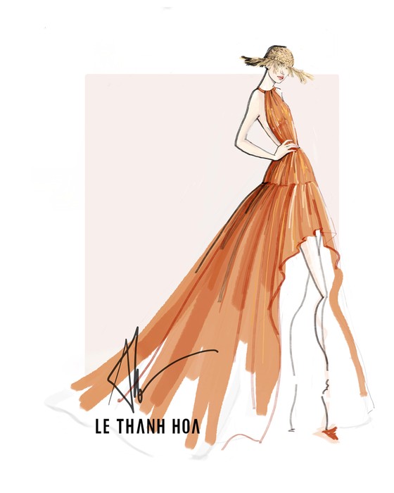 Hoa hậu Khánh Vân, vợ chồng Đông Nhi, Ông Cao Thắng cùng xuất hiện tại show thời trang của NTK Lê Thanh Hoà ảnh 5