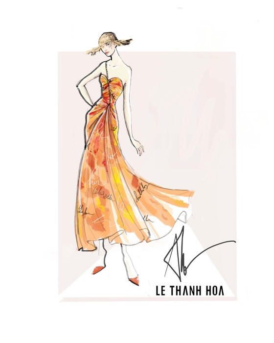 Hoa hậu Khánh Vân, vợ chồng Đông Nhi, Ông Cao Thắng cùng xuất hiện tại show thời trang của NTK Lê Thanh Hoà ảnh 6