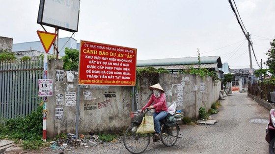 Báo động chiêu lừa bán nền “dự án ma” ảnh 1