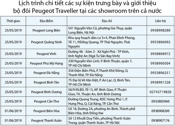 Peugeot giới thiệu bộ đôi Traveller trên toàn quốc ảnh 3