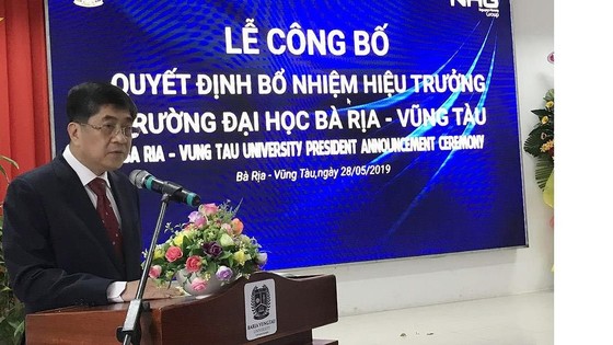 GS-TS Nguyễn Lộc được bổ nhiệm giữ chức Hiệu trưởng Trường Đại học Bà Rịa – Vũng Tàu ảnh 1