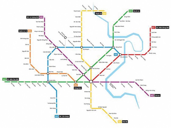 TPHCM điều chỉnh quy hoạch bán kính 500m - 1.000m quanh các nhà ga metro ảnh 1