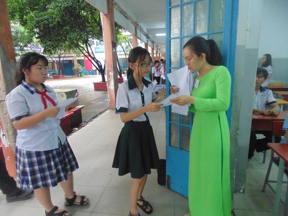 Sáng 2-6, hơn 87.000 thí sinh bước vào kỳ thi tuyển sinh lớp 10 công lập ảnh 6