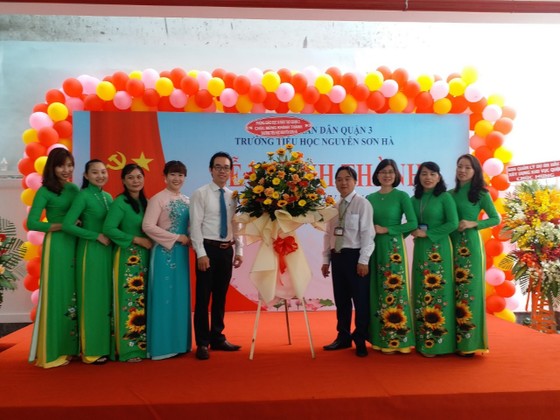 Quận 3 khánh thành trường Tiểu học Nguyễn Sơn Hà ảnh 1