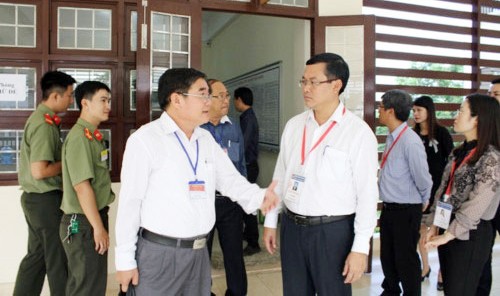 Thứ trưởng Bộ GD-ĐT kiểm tra công tác thi THPT Quốc gia 2019 tại Tiền Giang ảnh 1