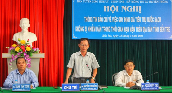 Bến Tre lý giải về giá nước ngọt tăng cao trong mùa hạn mặn ảnh 1