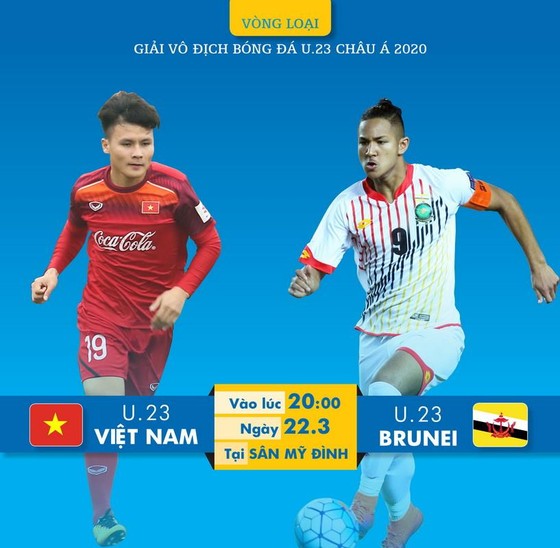 U23 Việt Nam hướng đến 3 điểm ở trận ra quân. (Đồ họa: HỮU VI)