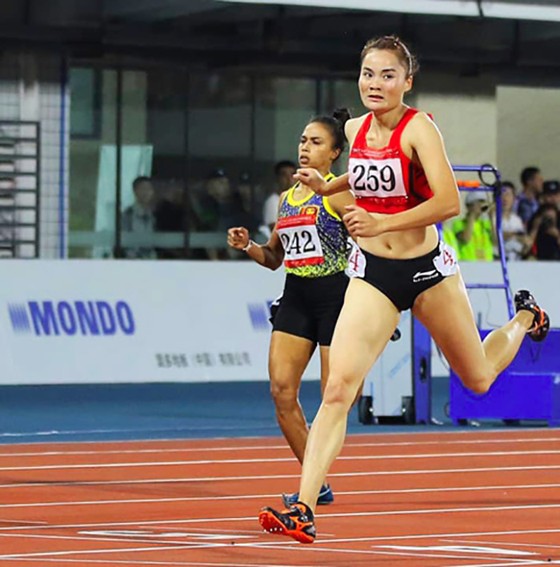 Giải điền kinh Asian Grand Prix 2019: Thu Thảo và Quách Thị Lan cùng giành HCV ảnh 1