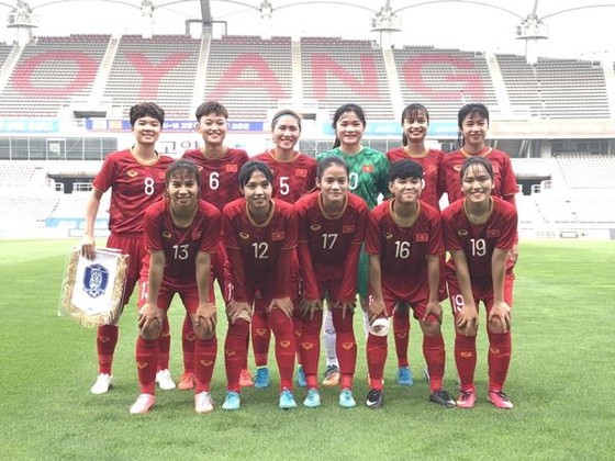 Đội U19 nữ Việt Nam. Ảnh: Đoàn Nhật
