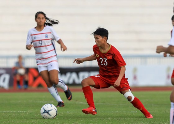Thắng Campuchia 10-0, đội nữ Việt Nam khởi đầu nhẹ nhàng tại giải Đông Nam Á 2019 ảnh 2