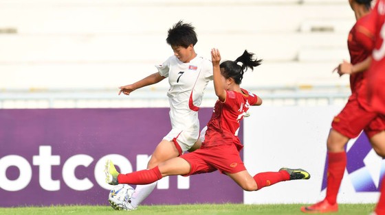 U16 nữ Việt Nam thua đậm 0-10 trước CHDCND Triều Tiên ảnh 1