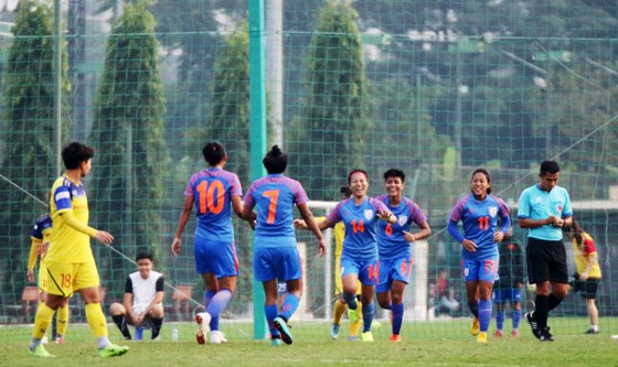 Đội tuyển nữ Việt Nam hòa tuyển Ấn Độ 1-1 ảnh 1
