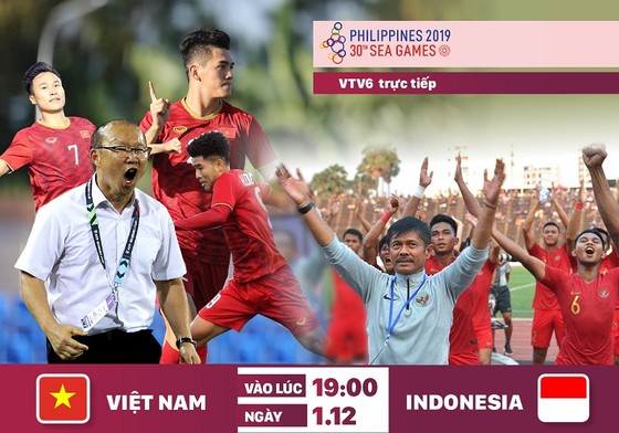 Việt Nam đã thắng Indonesia 2 lần trong các cuộc so tài trong năm 2019. (Đồ họa: Hữu Vi)