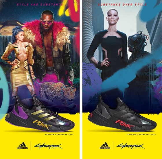 adidas và nguồn cảm hứng từ tựa game Cyberpunk 2077 ảnh 2