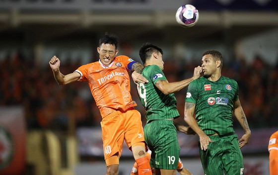 Tấn Tài lập công, Topenland Bình Định giành 3 điểm trước Sài Gòn FC ảnh 1