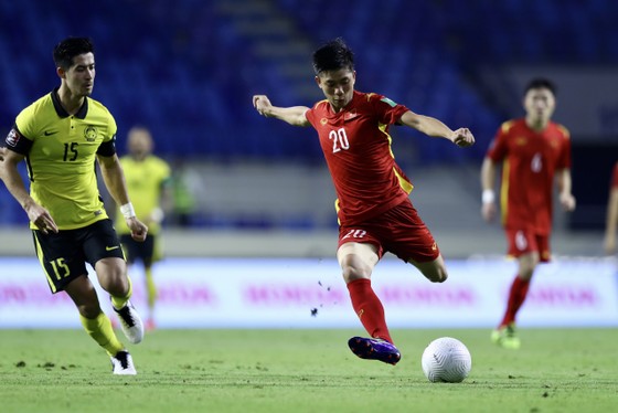 Đội tuyển Việt Nam trên hành trình chinh phục tấm vé tham dự World Cup 2022. Ảnh: KHƯƠNG DUY