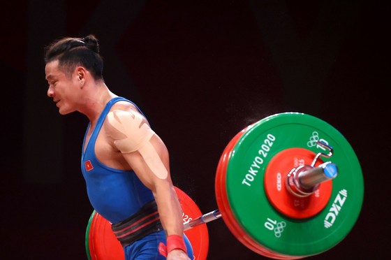 Thạch Kim Tuấn thi đấu không thành công tại Olympic Tokyo 2020. Ảnh: REUTERS