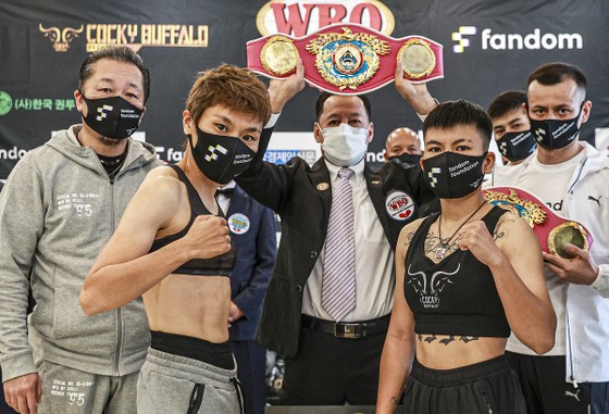 Võ sĩ Thu Nhi đánh bại đối thủ Nhật Bản để giành đai vô địch hạng ruồi WBO ảnh 2