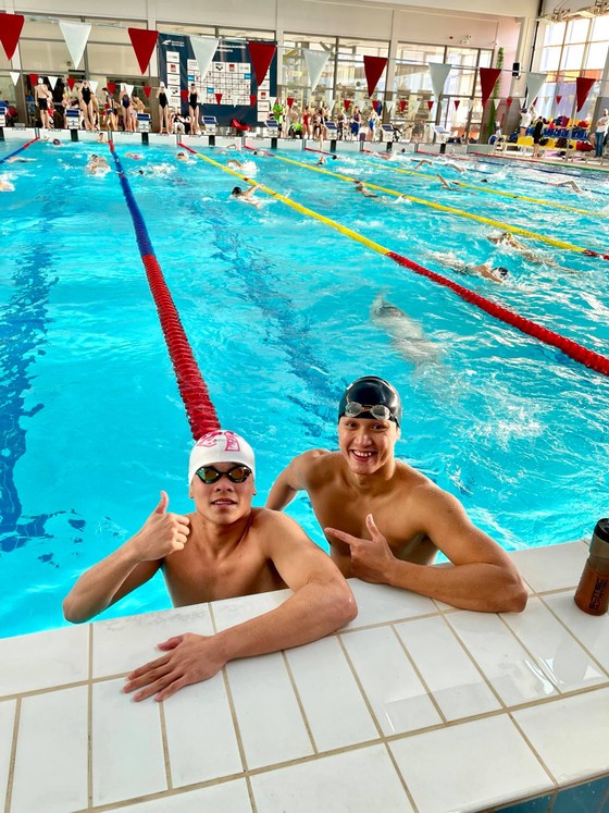 Đội tuyển bơi lội Việt Nam kết thúc tập huấn tại Hungary ảnh 1
