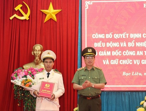 Phó Giám đốc Công an tỉnh Bình Thuận làm Giám đốc Công an tỉnh Bạc Liêu ảnh 1
