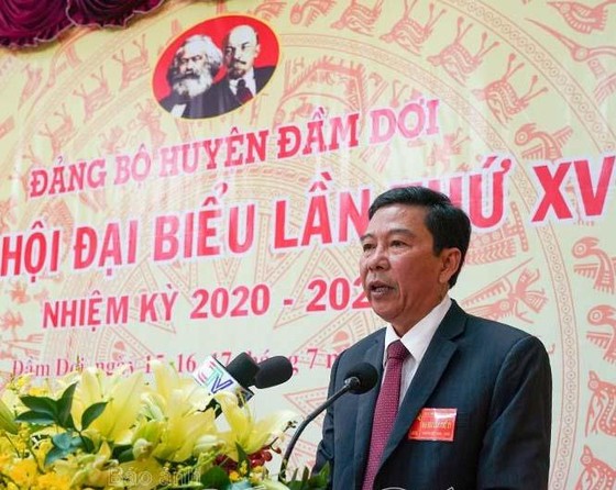 Đồng chí Nguyễn Thanh Luận tái đắc cử Bí thư Huyện ủy Đầm Dơi  ảnh 1