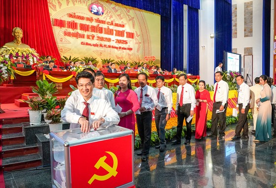 Đồng chí Nguyễn Tiến Hải tái đắc cử Bí thư Tỉnh ủy Cà Mau ảnh 4