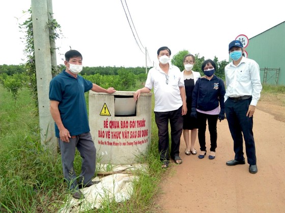 Vedan Việt Nam đồng hành xây 24 bể chứa bao gói thuốc bảo vệ thực vật đã qua sử dụng  ảnh 1