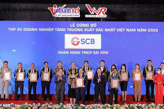 SCB được tôn vinh trong Top 50 Doanh nghiệp tăng trưởng xuất sắc nhất Việt Nam ảnh 1
