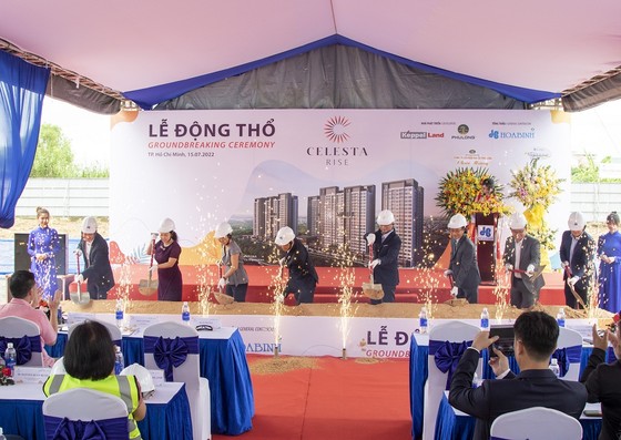 Tập đoàn Xây dựng Hòa Bình động thổ xây dựng dự án Celesta Rise với tổng giá trị gần 1.769 tỷ đồng ảnh 1
