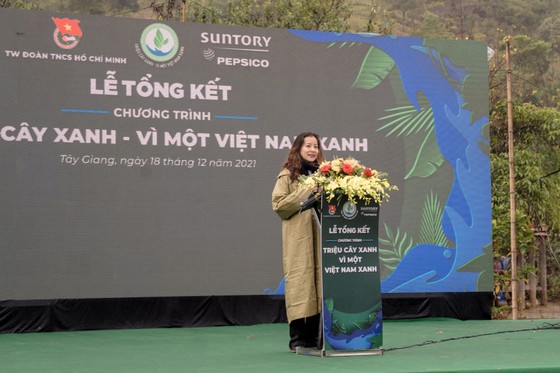 Tổng kết chương trình “Triệu cây xanh - Vì một Việt Nam xanh” năm 2021 ảnh 3