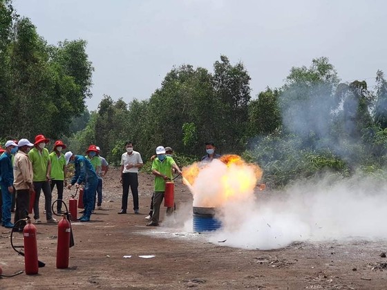 VWS-LA tập huấn PCCC tại Khu Công nghệ Môi trường xanh ảnh 1