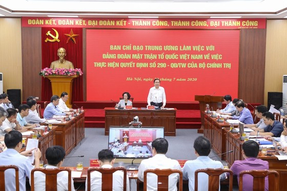 Không mở rộng thí điểm Trưởng ban Dân vận đồng thời là Chủ tịch MTTQ Việt Nam ảnh 1