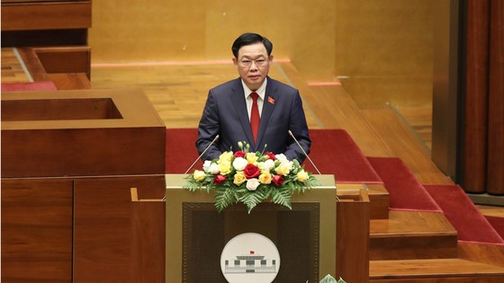 Tân Chủ tịch Quốc hội Vương Đình Huệ tuyên thệ nhậm chức ảnh 3
