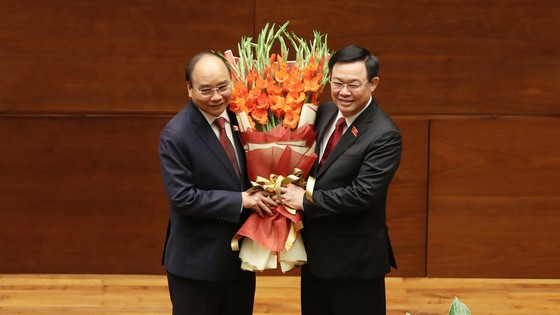 Tân Chủ tịch nước Nguyễn Xuân Phúc tuyên thệ ảnh 5