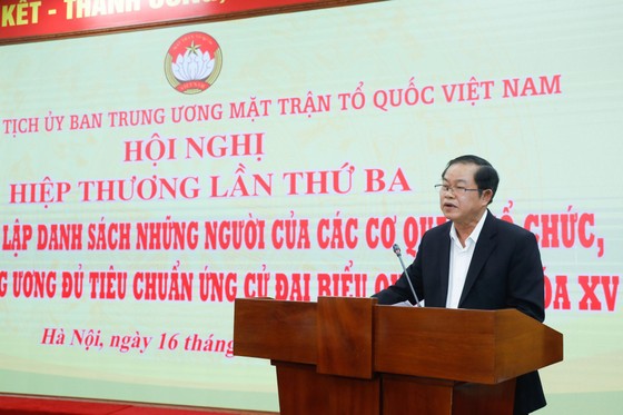Giải đáp nhiều thắc mắc về nhân sự ứng cử đại biểu Quốc hội ảnh 1