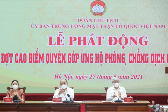 Chủ tịch nước kêu gọi các tầng lớp nhân dân, doanh nghiệp đóng góp ủng hộ chống dịch Covid-19 ảnh 1