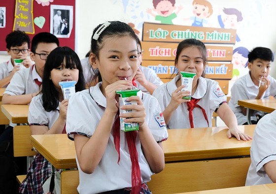 UBND TPHCM đề nghị tiếp tục triển khai chương trình Sữa học đường ảnh 1