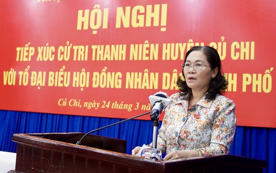 Chủ tịch HĐND TPHCM Nguyễn Thị Lệ: Thanh niên huyện Củ Chi cần hiện thực hóa khát vọng phát triển quê hương ảnh 3